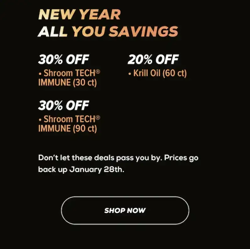 New Year All You Savings 