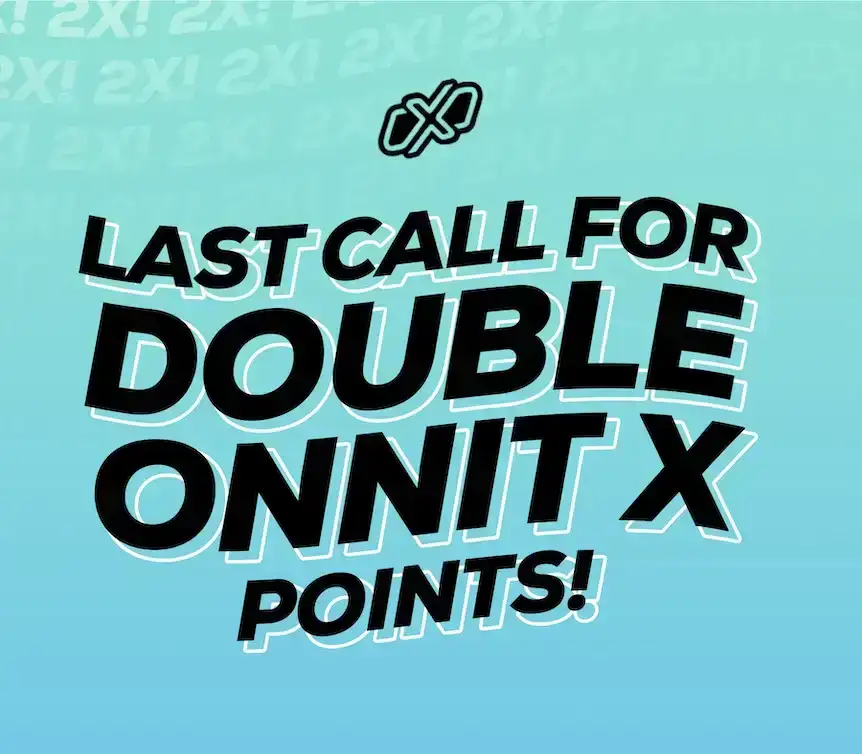 Last call for double points 