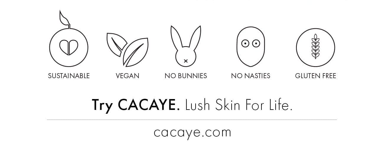 CACAYE Fermented Beauty formulas are clean