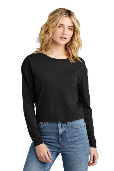 District DT141 Women's Perfect Tri Midi Long Sleeve Tee