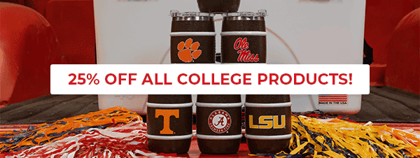 25% off all college products