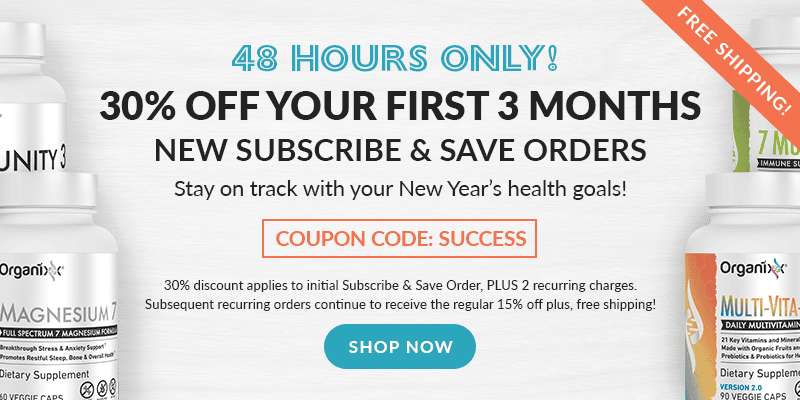 Subscribe & Save Today with 30% Off Your First 3 Months