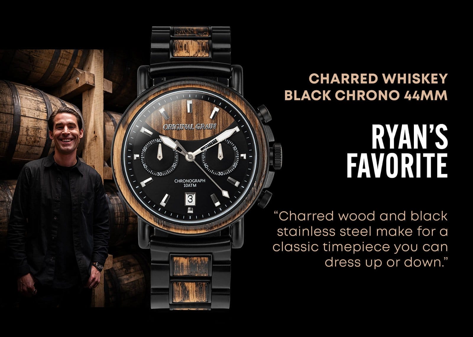 CLICK HERE TO SHOP THE BLACK CHRONO