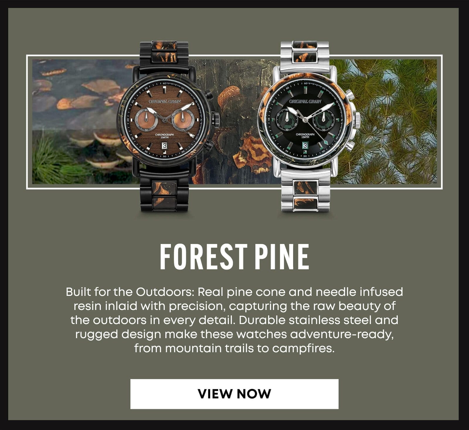 Original Grain Forest Pine Watch Collection