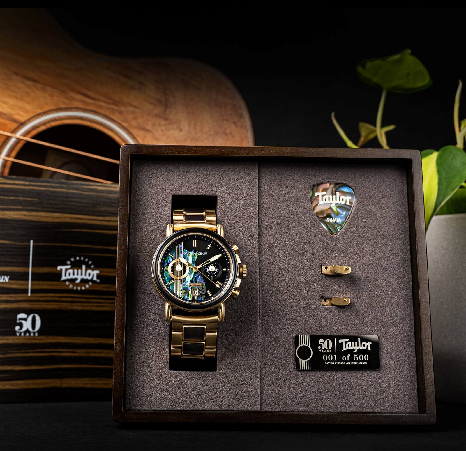 Original Grain's Taylor 50 Year Timepieces Now Available