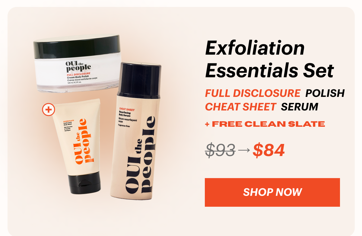 Exfoliation Essentials Set