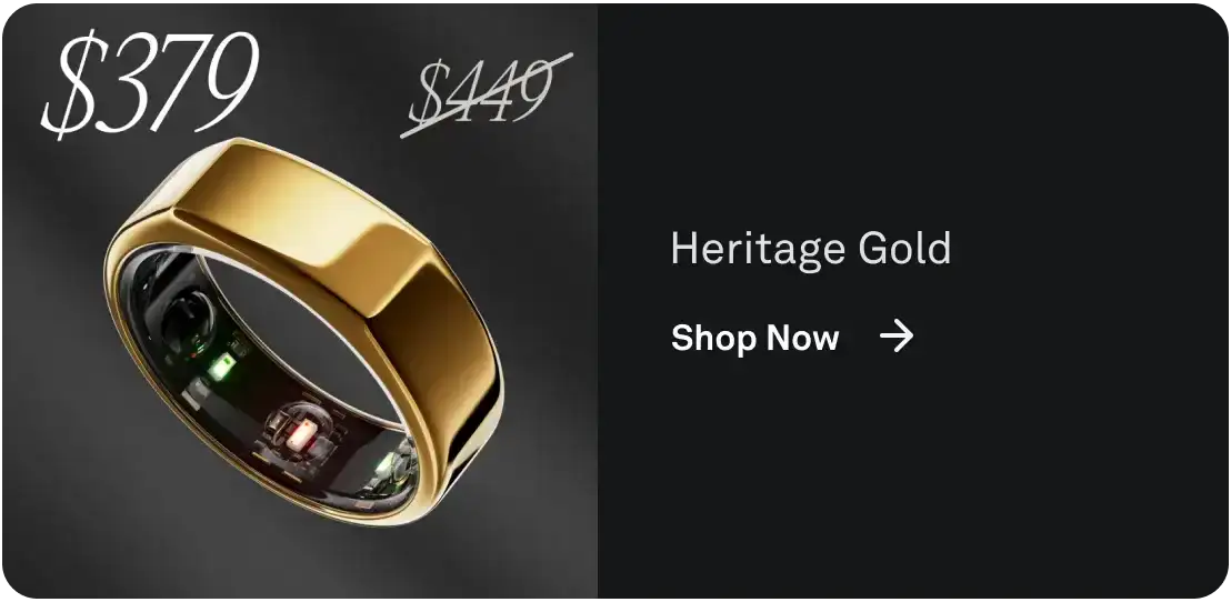 Heritage Gold Oura Ring