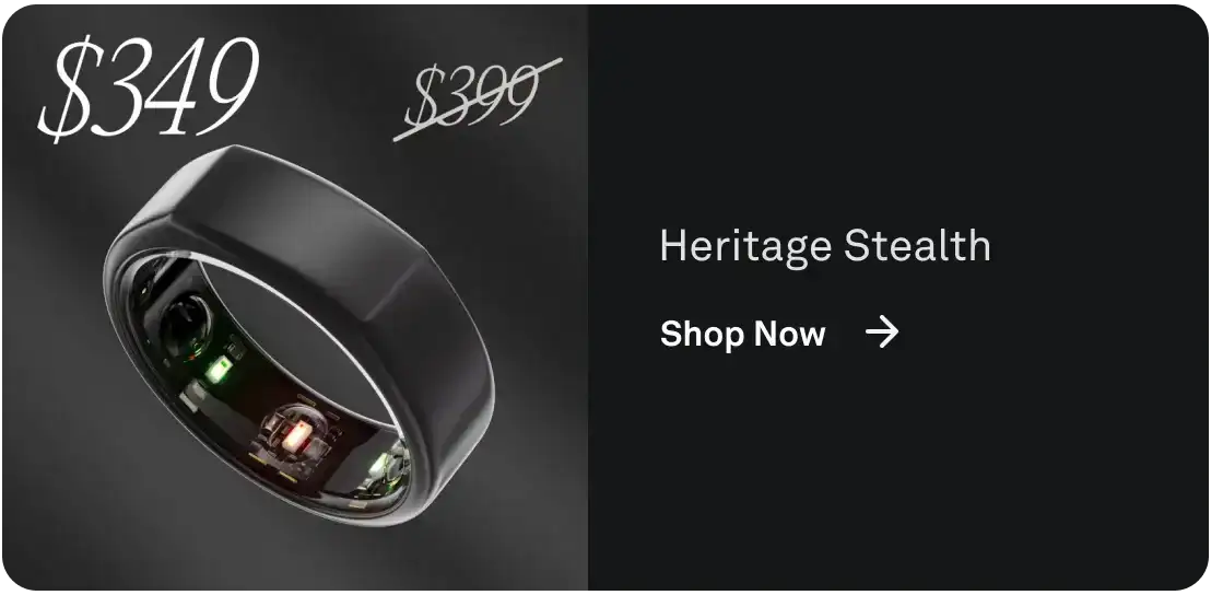 Heritage Stealth Oura Ring