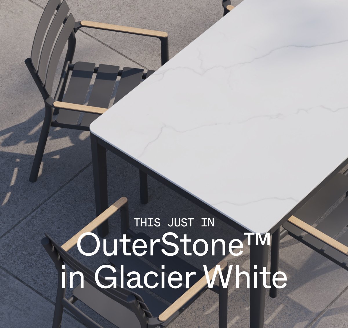 This Just In OuterStone™ in Glacier White