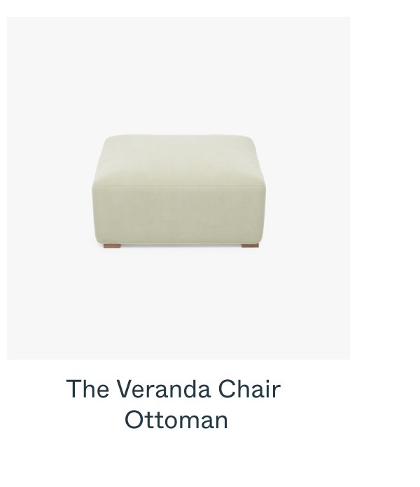 The Veranda Chair Ottoman