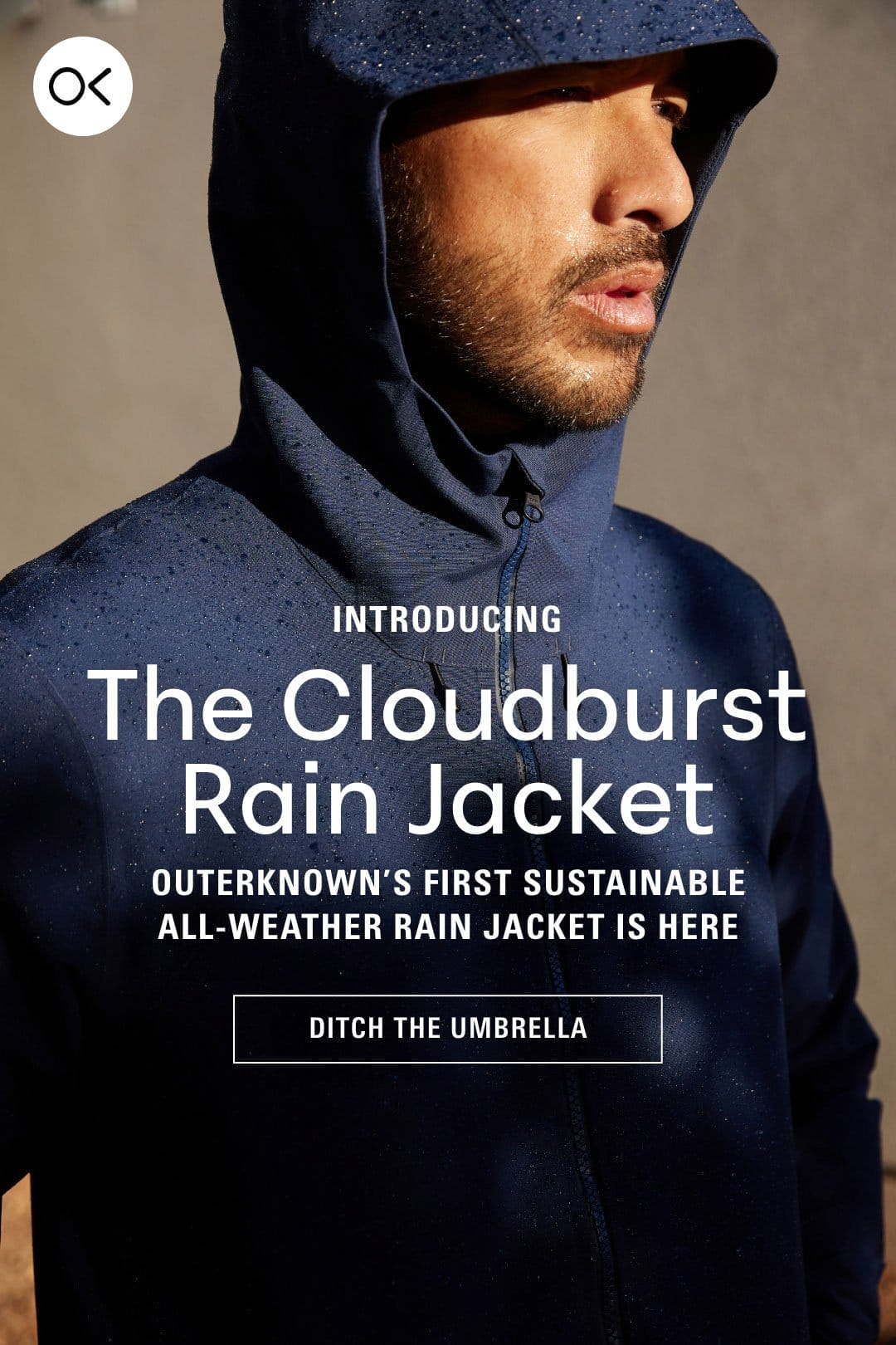 The Cloudburst Rain Jacket