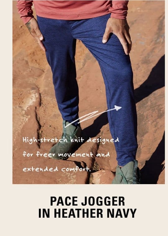 Pace Jogger - Heather Navy