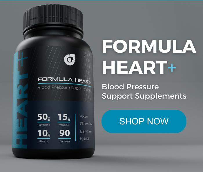 NEW Formula Heart+: Blood Pressure Support Supplements