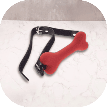 Unisex Mouth Bone Ball Gag