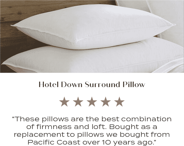 Hotel Down Surround Pillow