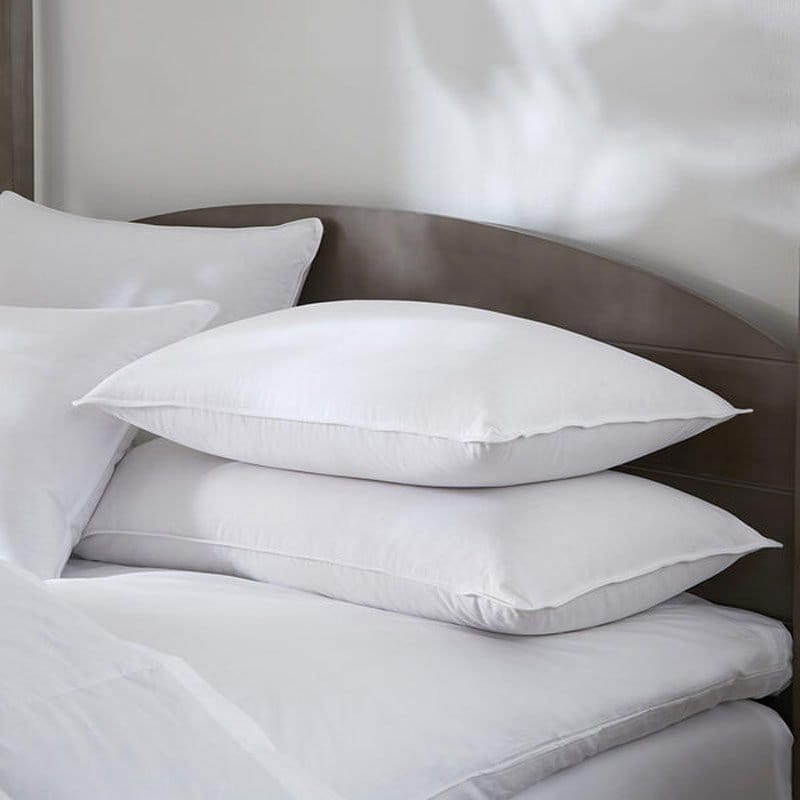 Heritage Double Support Slumber Core Pillow with Premium Pillow Protectors, Set of 2