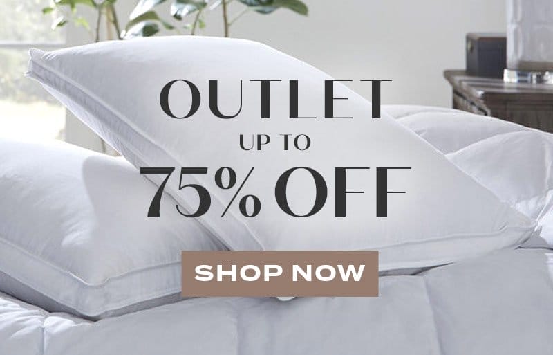 Outlet up to 75% Off