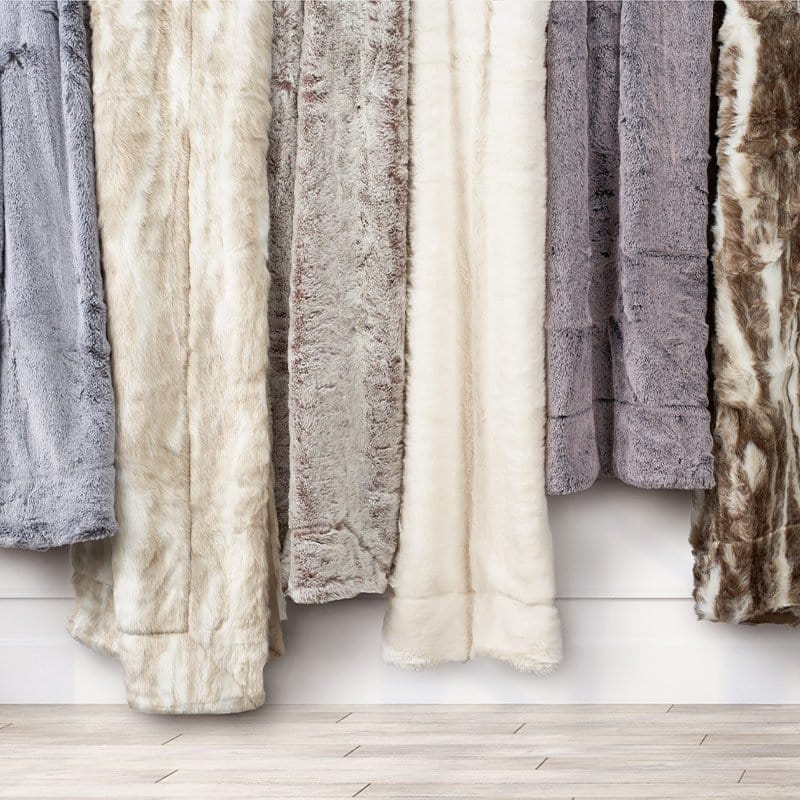 Faux Fur Oversized Throws