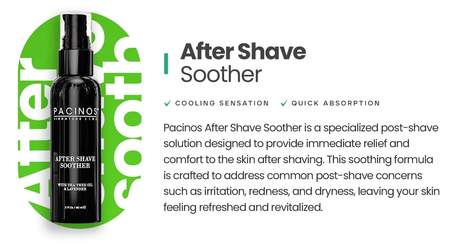 View Our AfterShave Soother