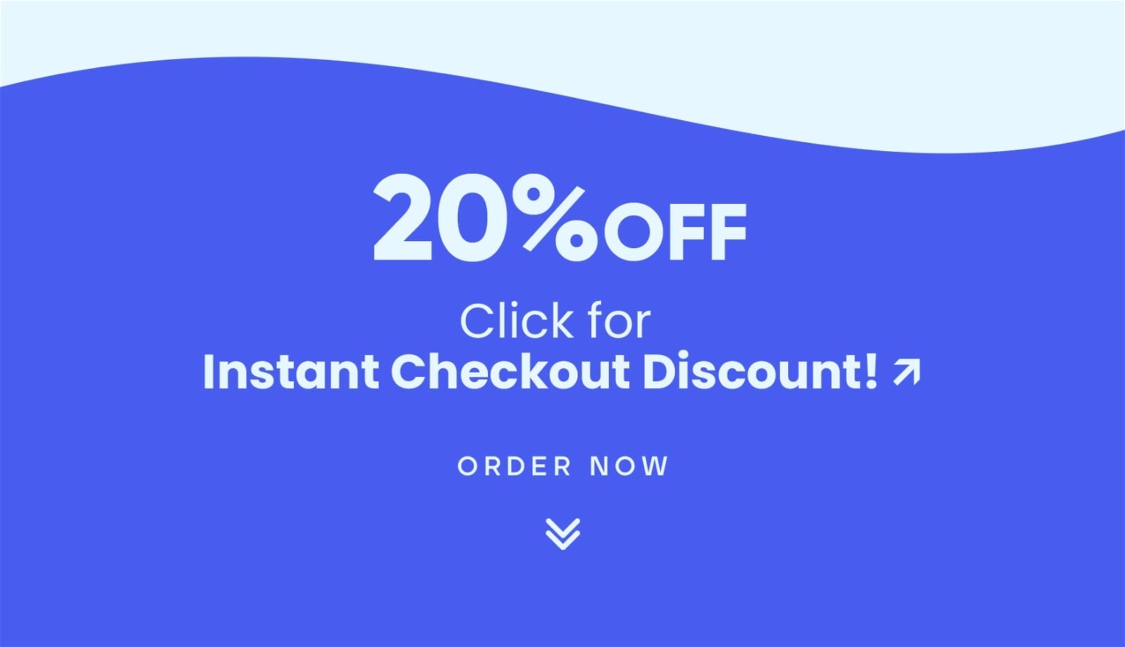 Instant Discount at Checkout
