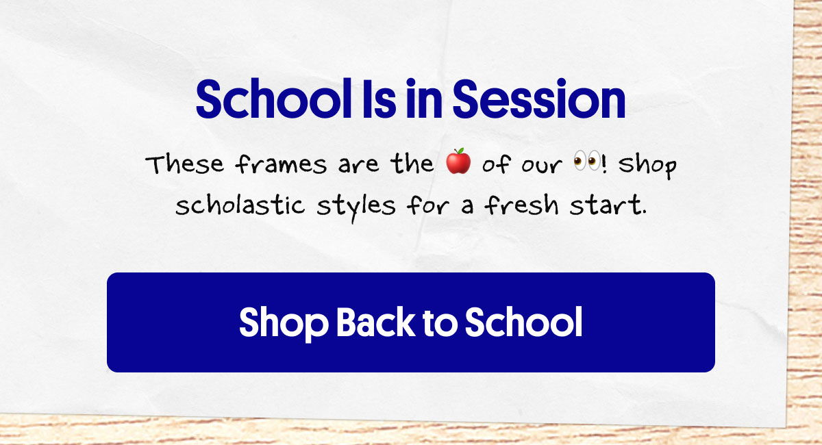 Shop Back to School