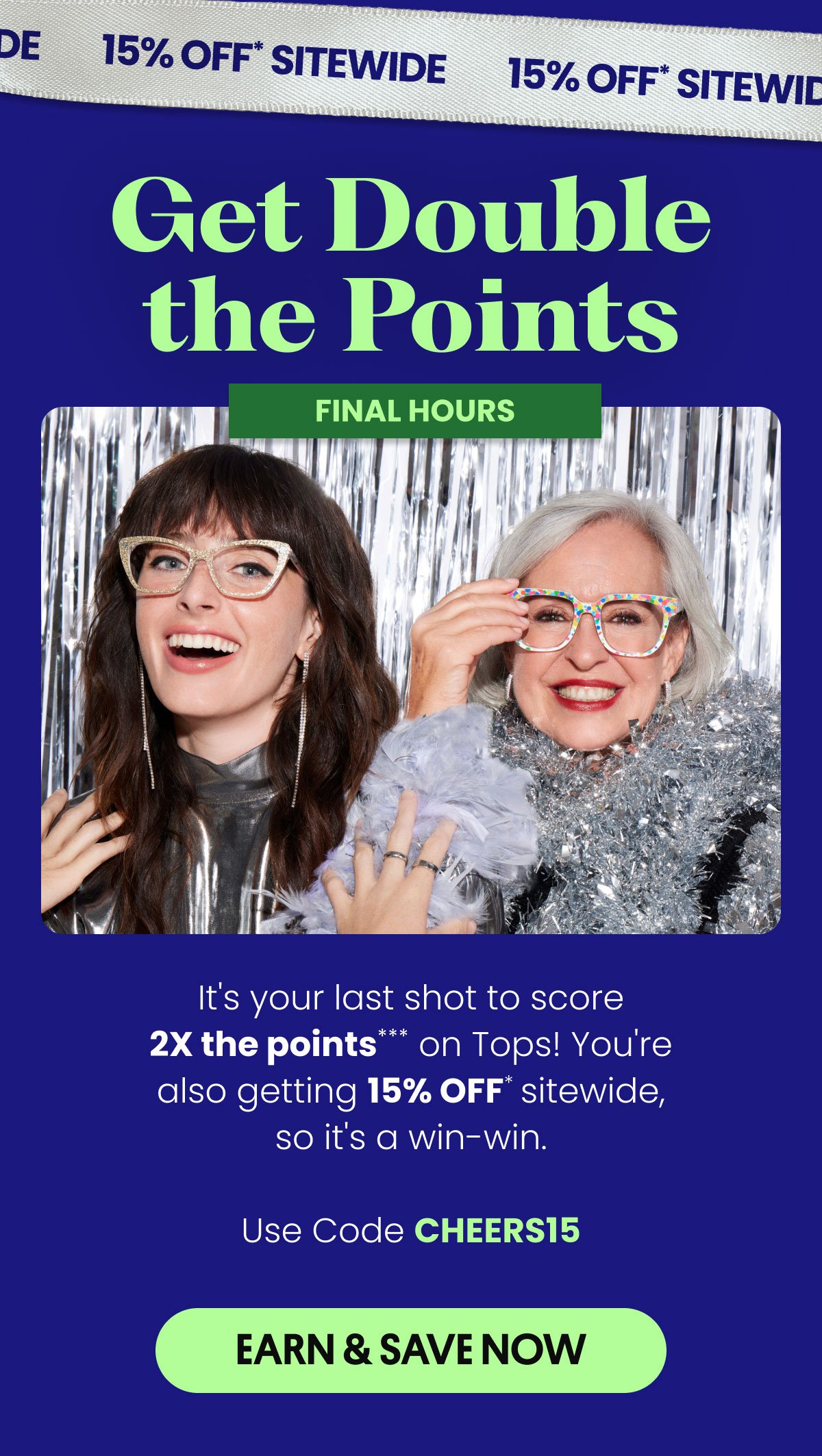 Get Double the Points