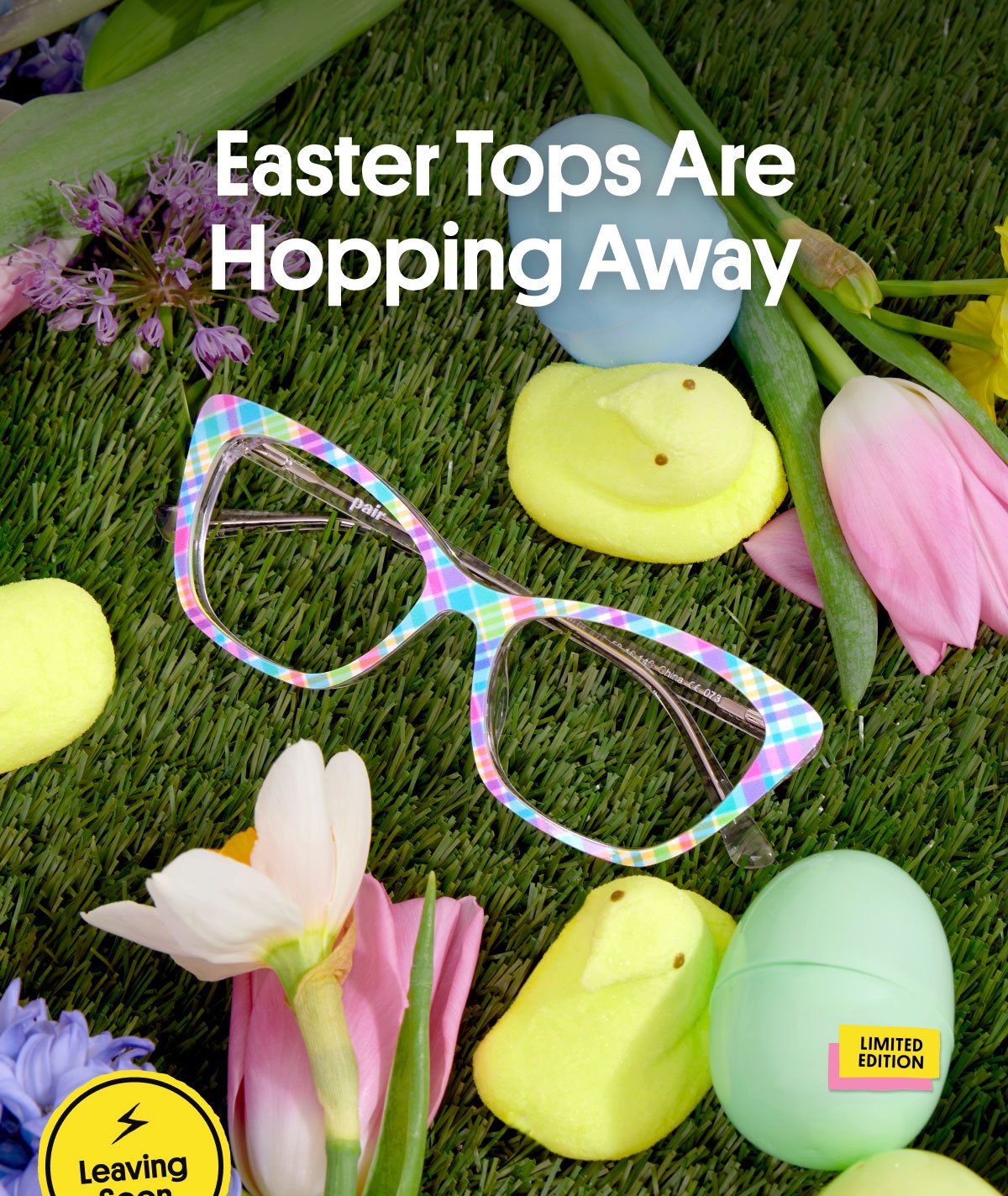 Easter Tops Are Hopping Away