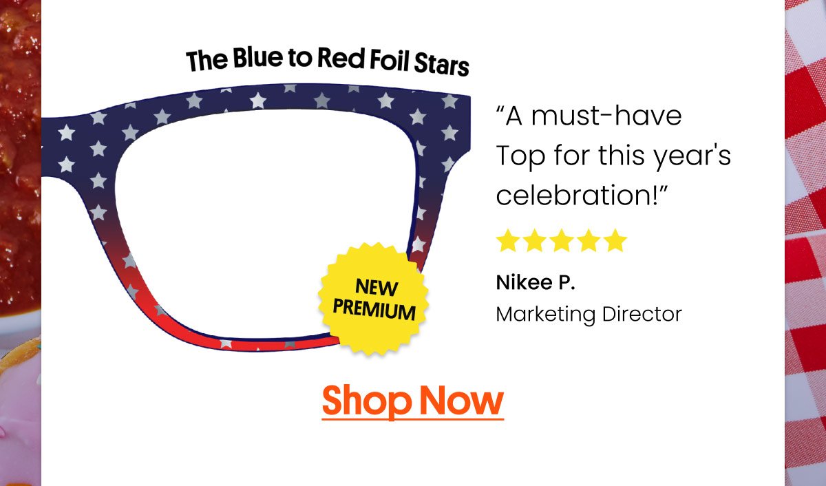 The Blue to Red Foil Stars