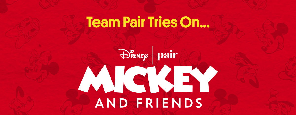 Team Pair Tries On...Mickey And Friends