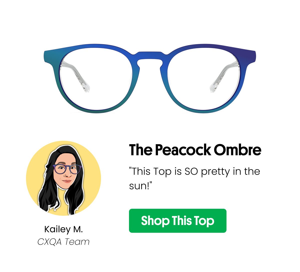 The Peacock Ombre