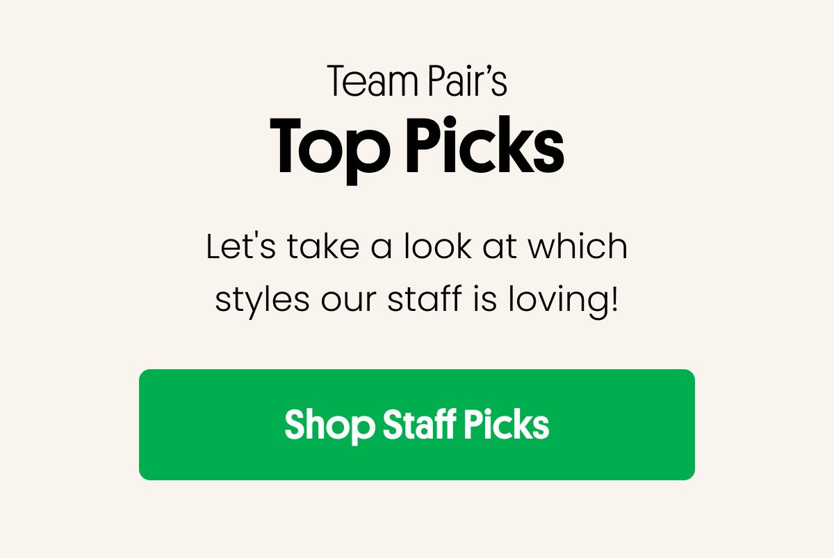 Shop Staff Picks