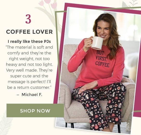 Coffee Lover Pajamas