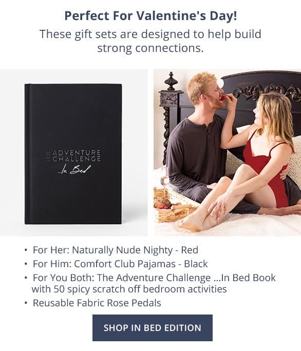 The Adventure Challenge "...In Bed" Gift Set