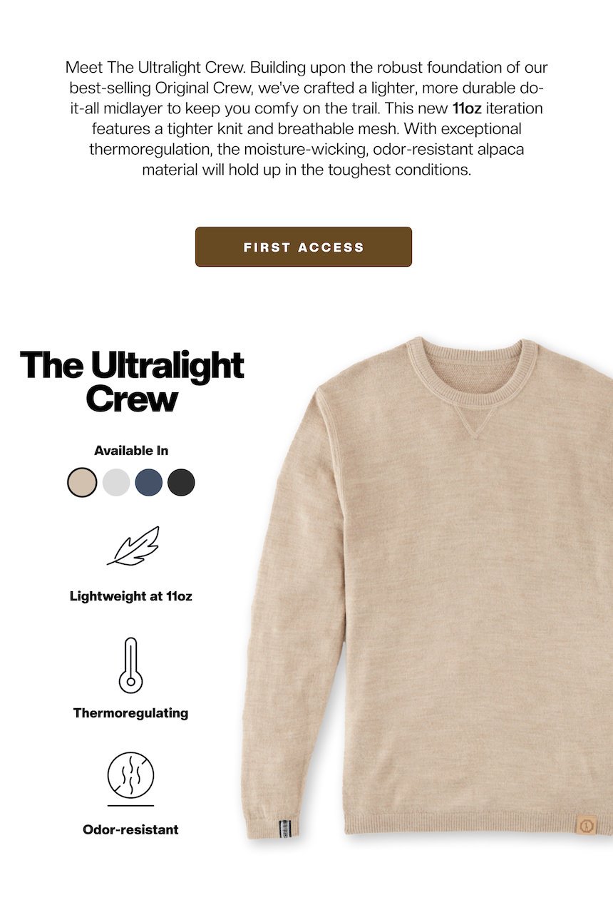 Meet the ultralight crew