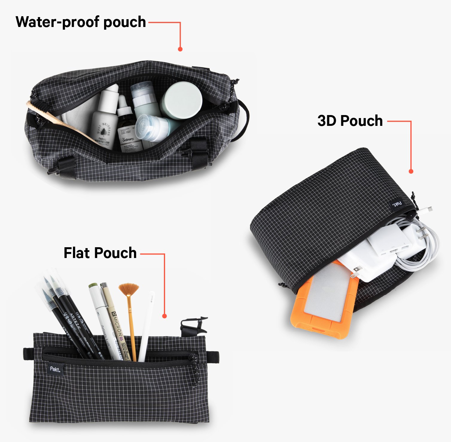 Clip-in Pouches