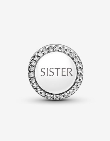 Round Silver Charm