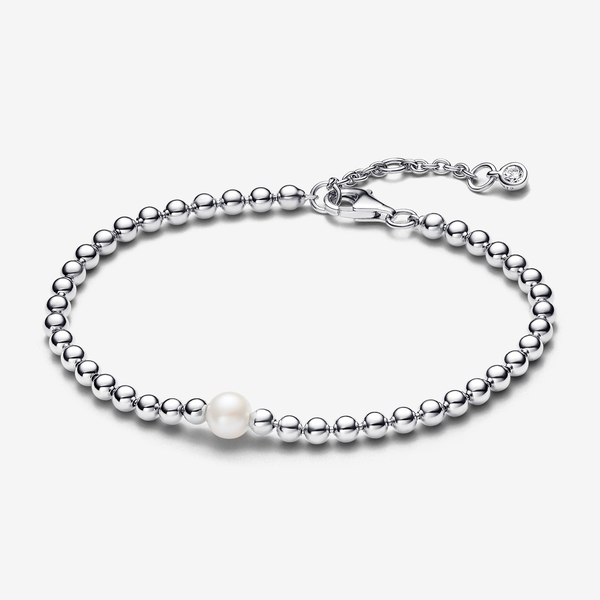 Treated Freshwater Cultured Pearl & Beads Bracelet