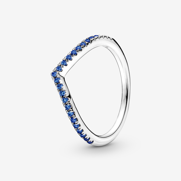 Pandora Timeless Wish Sparkling Blue Ring