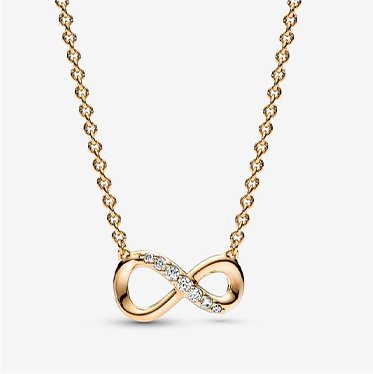 Sparkling Infinity Collier Necklace