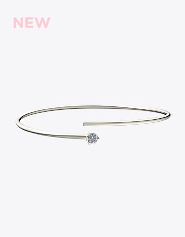 Pandora Nova Lab-grown Diamond Open Bangle