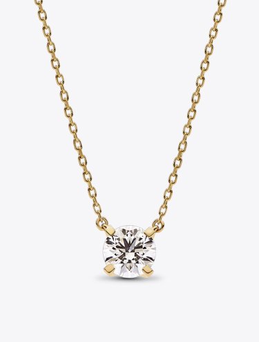 Pandora Era 14k Gold Lab-grown Diamond Pendant Necklace