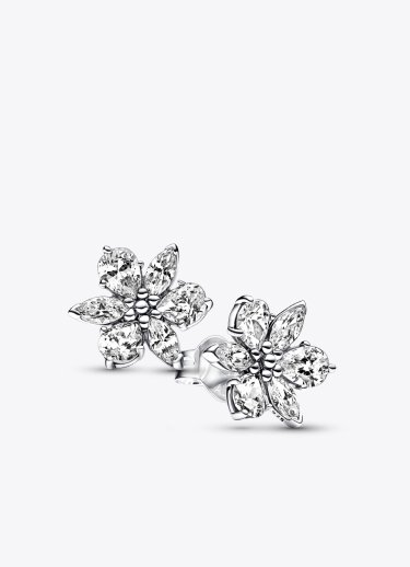 Sparkling Herbarium Cluster Stud Earrings