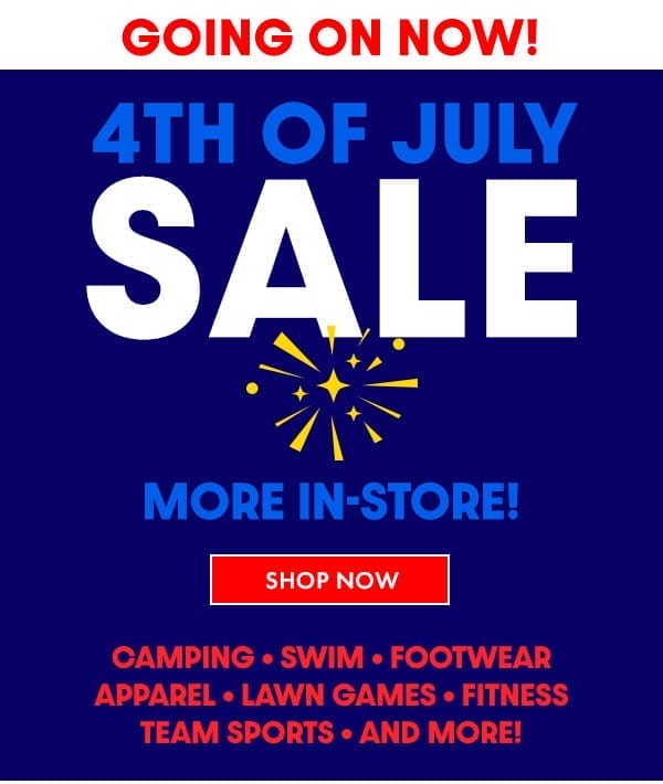 4th of July Sale