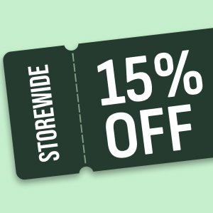 15% off storewide