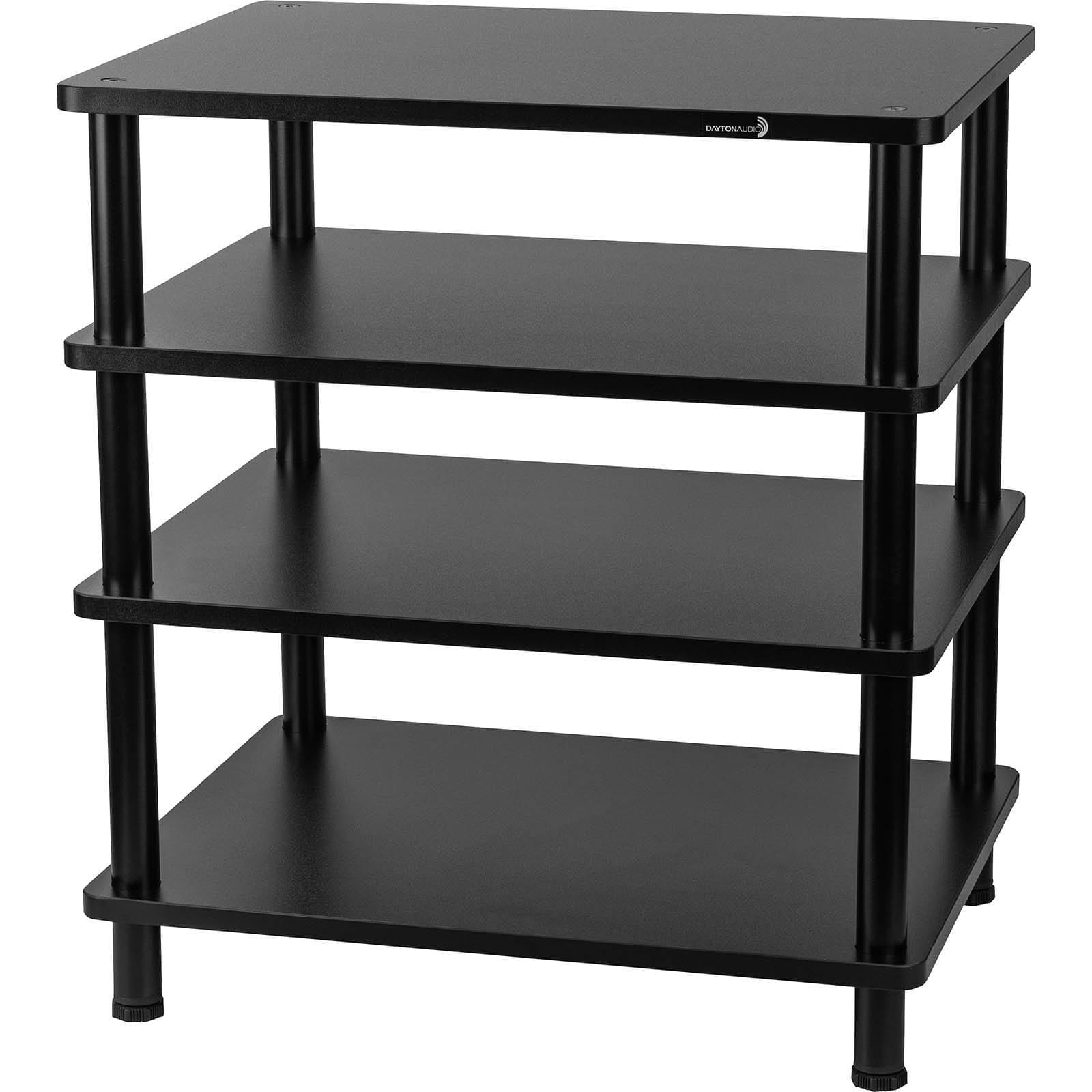 Dayton Audio 4 Tier Modular Stand Audio Component A/V Equipment Rack