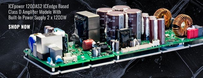 ICEpower 1200AS2 ICEedge Based Class D Amplifier Module With Built-In Power Supply 2 x 1200W, SHOP NOW