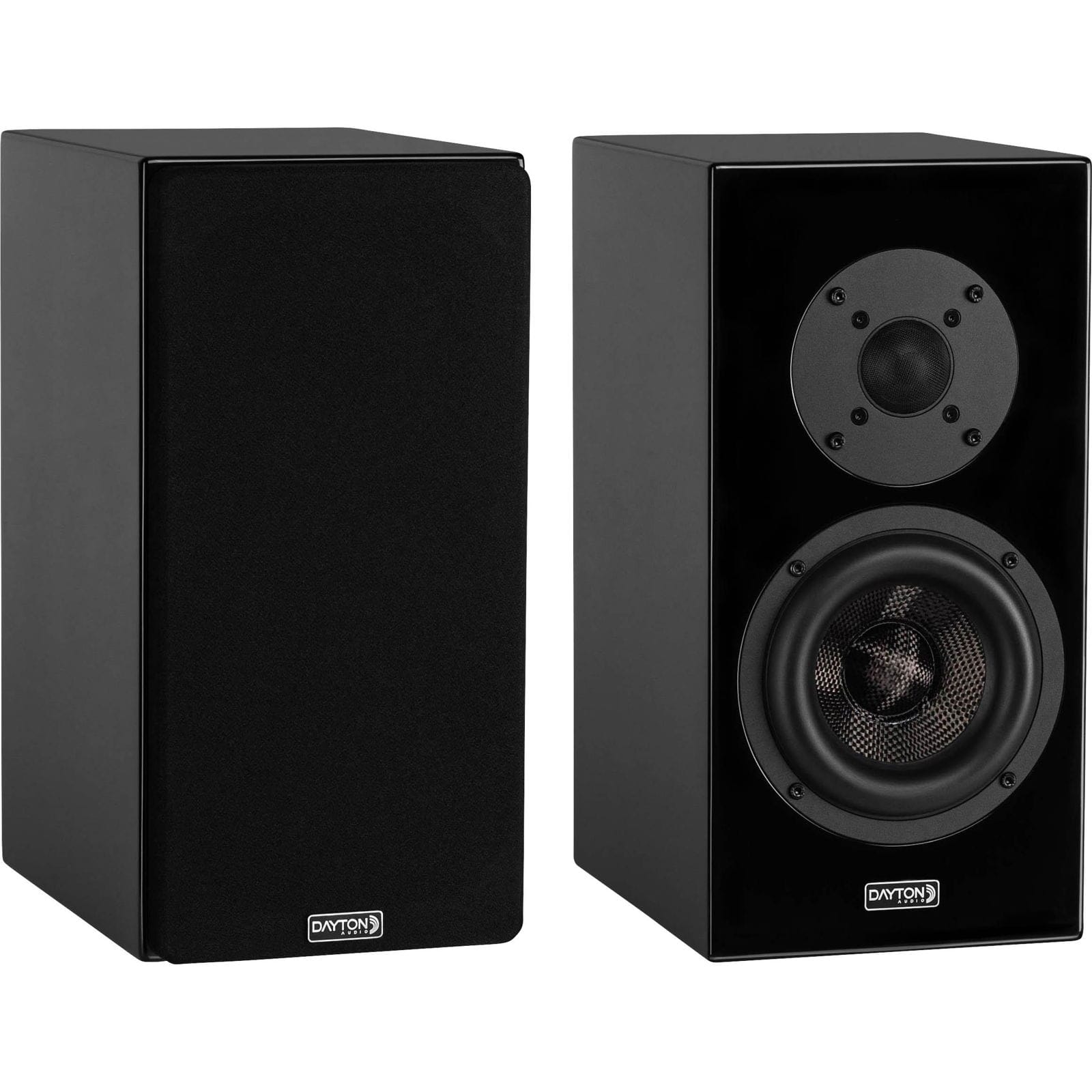 Image of Dayton Audio OPAL1 Bookshelf Speaker Pair Gloss Black