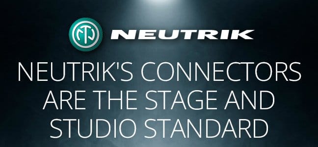 Neutrik's connectors are the stage and studio standard