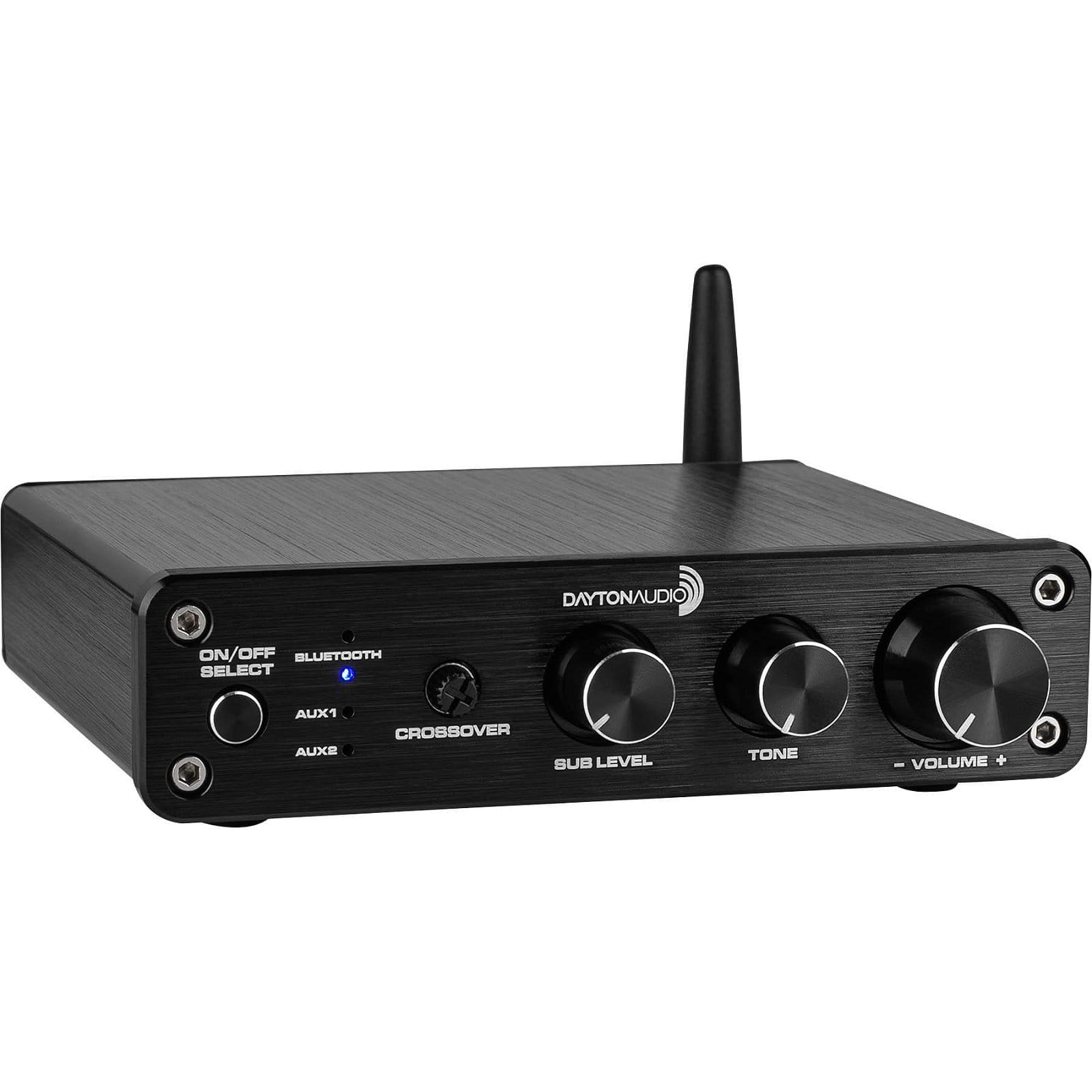 Image of Dayton Audio DTA-2.1BT2 100W 2.1 Class D Bluetooth Amplifier with Sub Frequency Adjustment