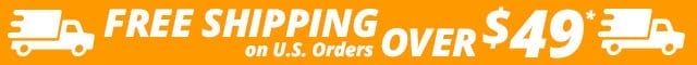 FREE SHIPPING on U.S. orders over \\$99. Click for details.